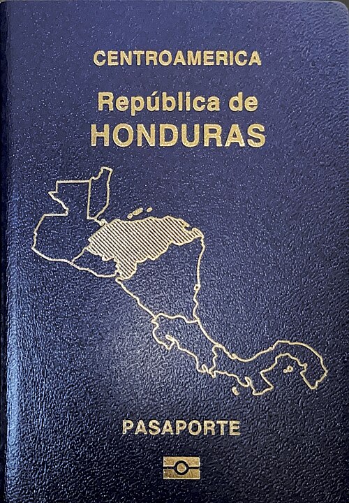 Honduras passport cover