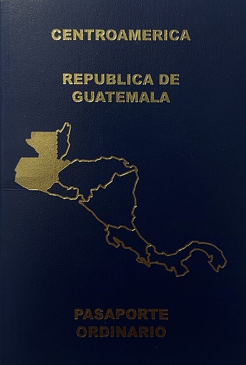 Guatemala passport cover