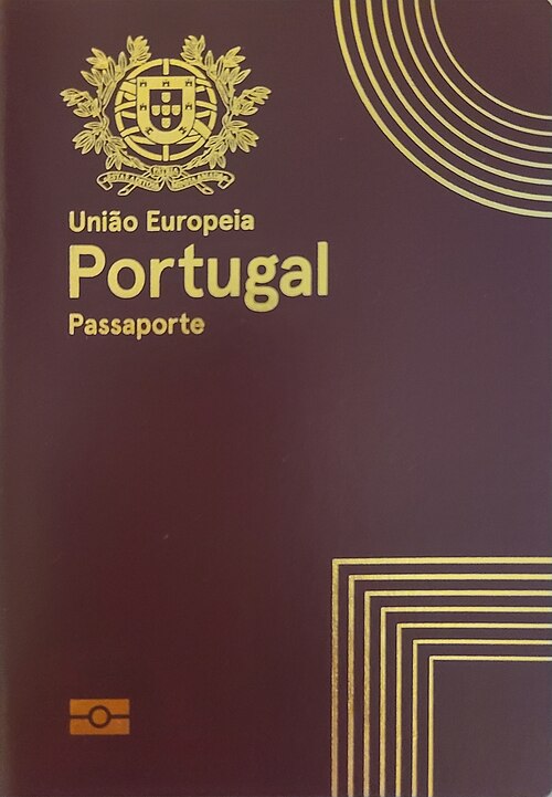 Portugal passport cover