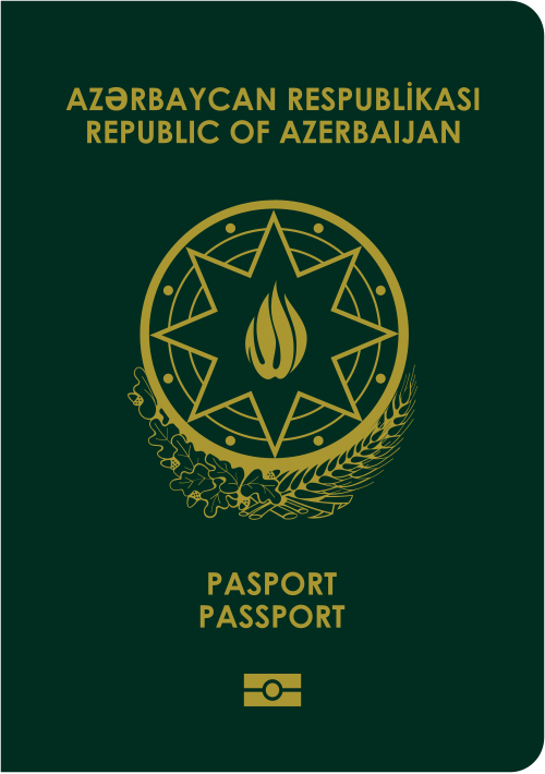 Azerbaijan passport cover