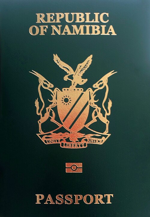 Namibia passport cover