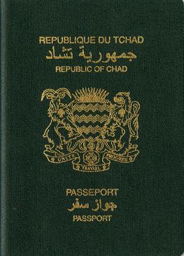Chad passport cover