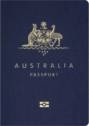 Australia passport cover