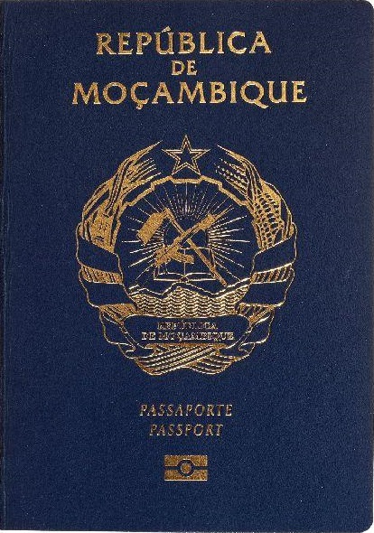 Mozambique passport cover