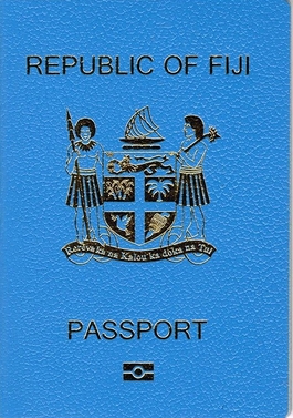 Fiji passport cover