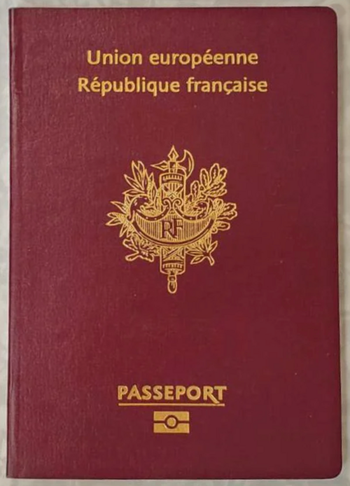 France passport cover