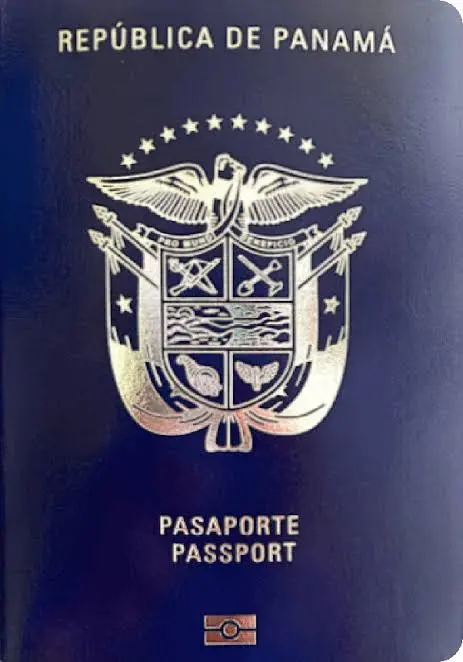 Panama passport cover