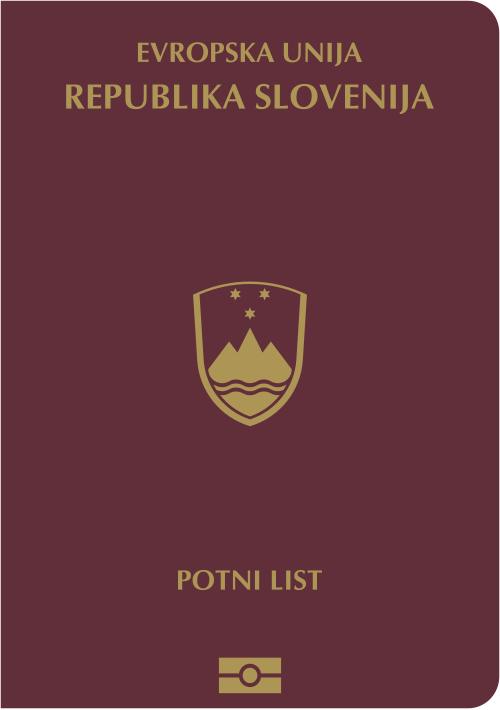 Slovenia passport cover