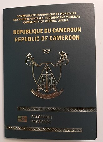 Cameroon passport cover