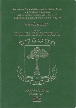 Equatorial Guinea passport cover