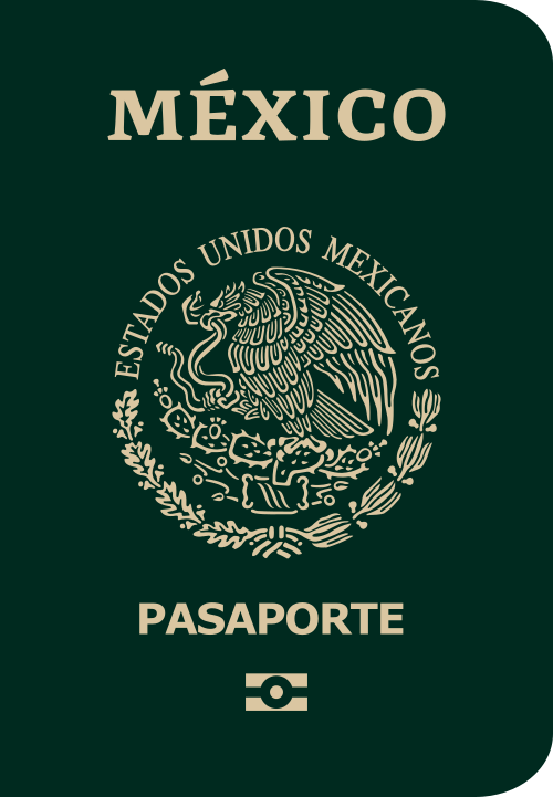 Mexico passport cover