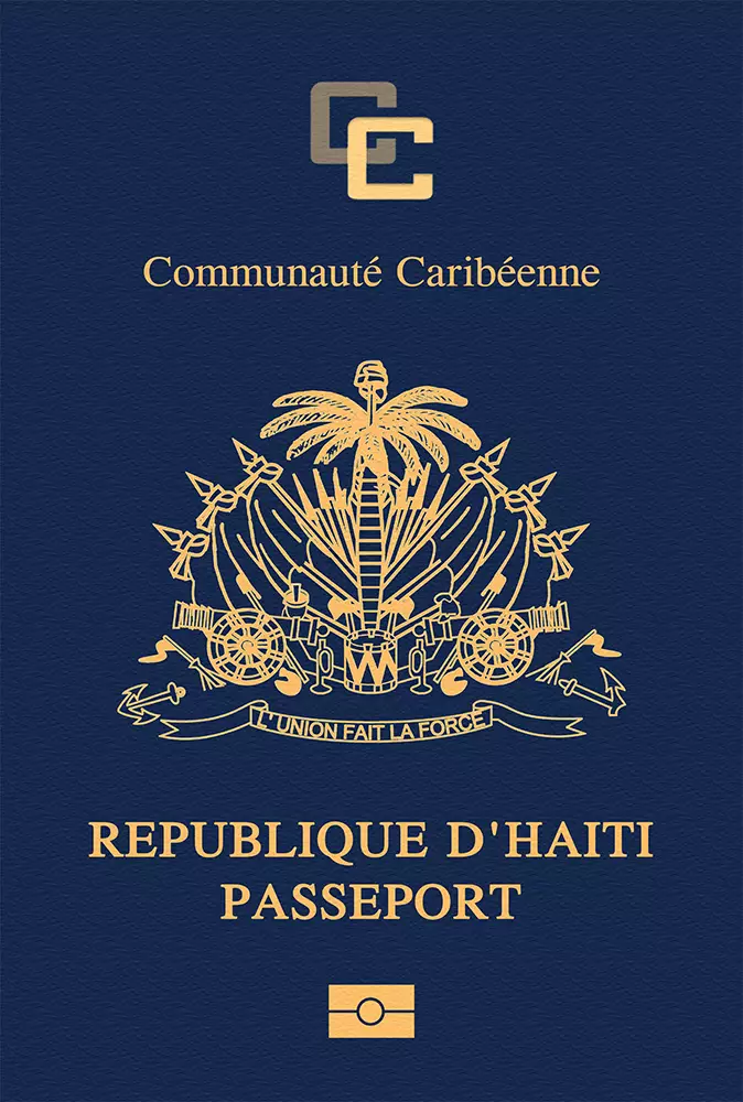 Haiti passport cover
