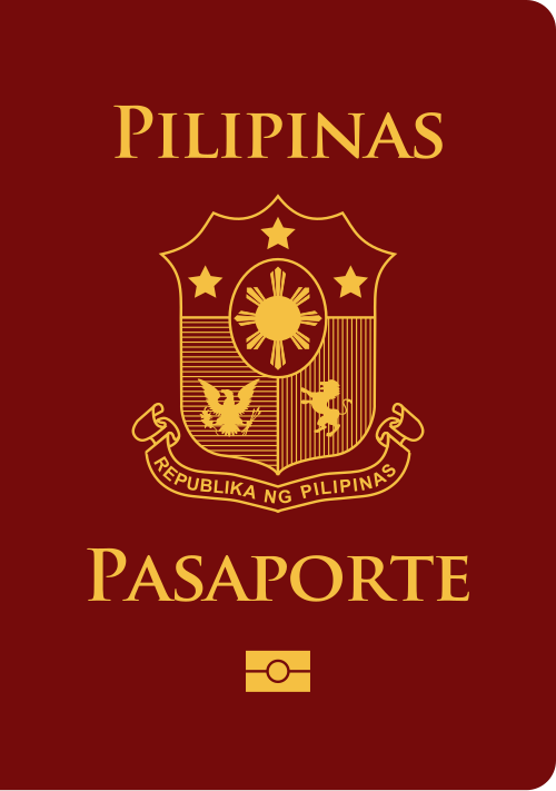 Philippines passport cover