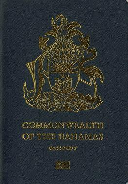 Bahamas passport cover