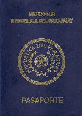 Paraguay passport cover