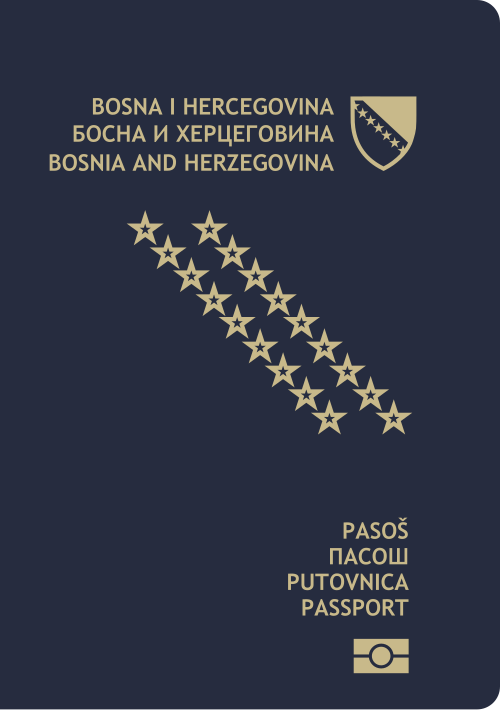 Bosnia and Herzegovina passport cover