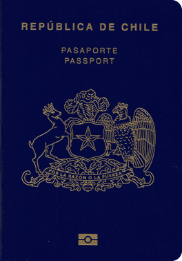 Chile passport cover