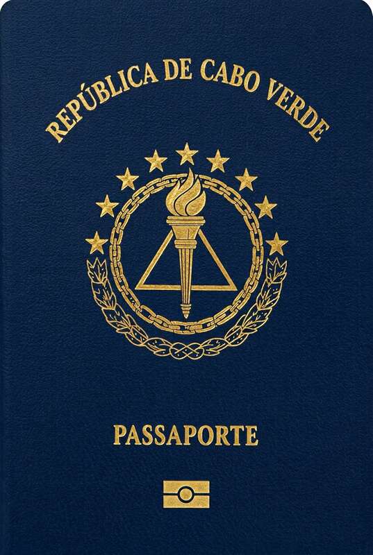 Cabo Verde passport cover